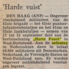 Harte Faust 1979