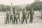 16BLJ-28 SSV - Vaandelwacht op oefening in Vogelsang - 1974