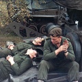 Even rust tijdens oefening op de AMX-Bergingstank