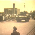 AMX met vaandel in Seedorf 1958