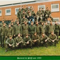 bataljonsstaf 1986 met oa lkol rietveld