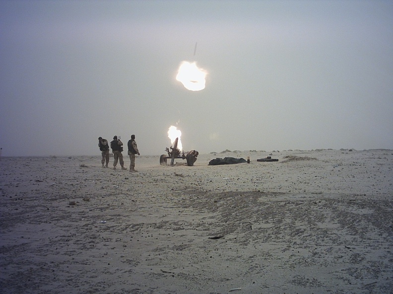 mortier in Irak
