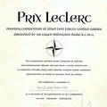 16BLJ-121 oorkonde Pris leclerc 1960