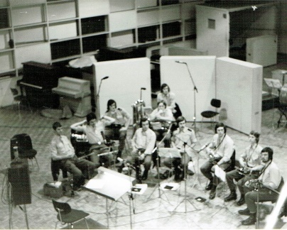 20dec1976 Opnames voor de LP in de Studio in Hamburg 1