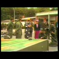 bezoek Koningin Beatrix aan Seedorf 1986.