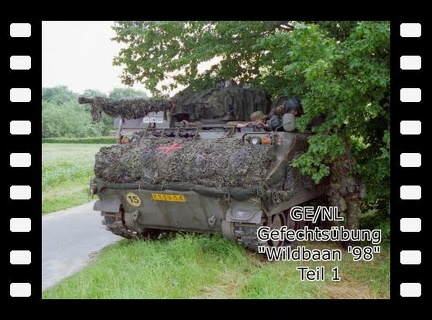 "Wildbaan 98" Deutsch - Niederländische Gefechtsübung, FTX, Panzeraufklärungslehrbataillon 3, Teil 1