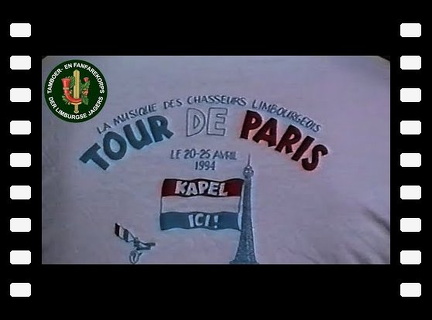 Fanfarekorps Limburgse Jagers  - Tour de Paris 1994