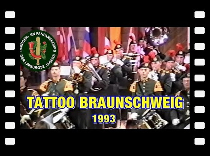 Fanfarekorps Limburgse Jagers - Taptoe Braunschweig (27-2-1993)